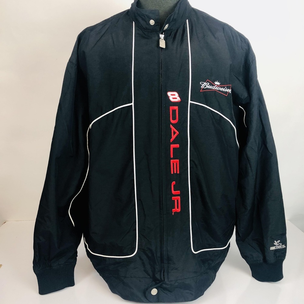 Dale Earnhardt Jr 8 Budweiser 2006 NASCAR Racing Jacket Mens XL Chase Authentics